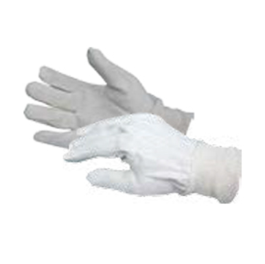 Cotton Drill Gloves 8-Ounce, Heavy-Duty Fabric Gloves for Industrial Use, Durable and Comfortable for General Purpose Applications